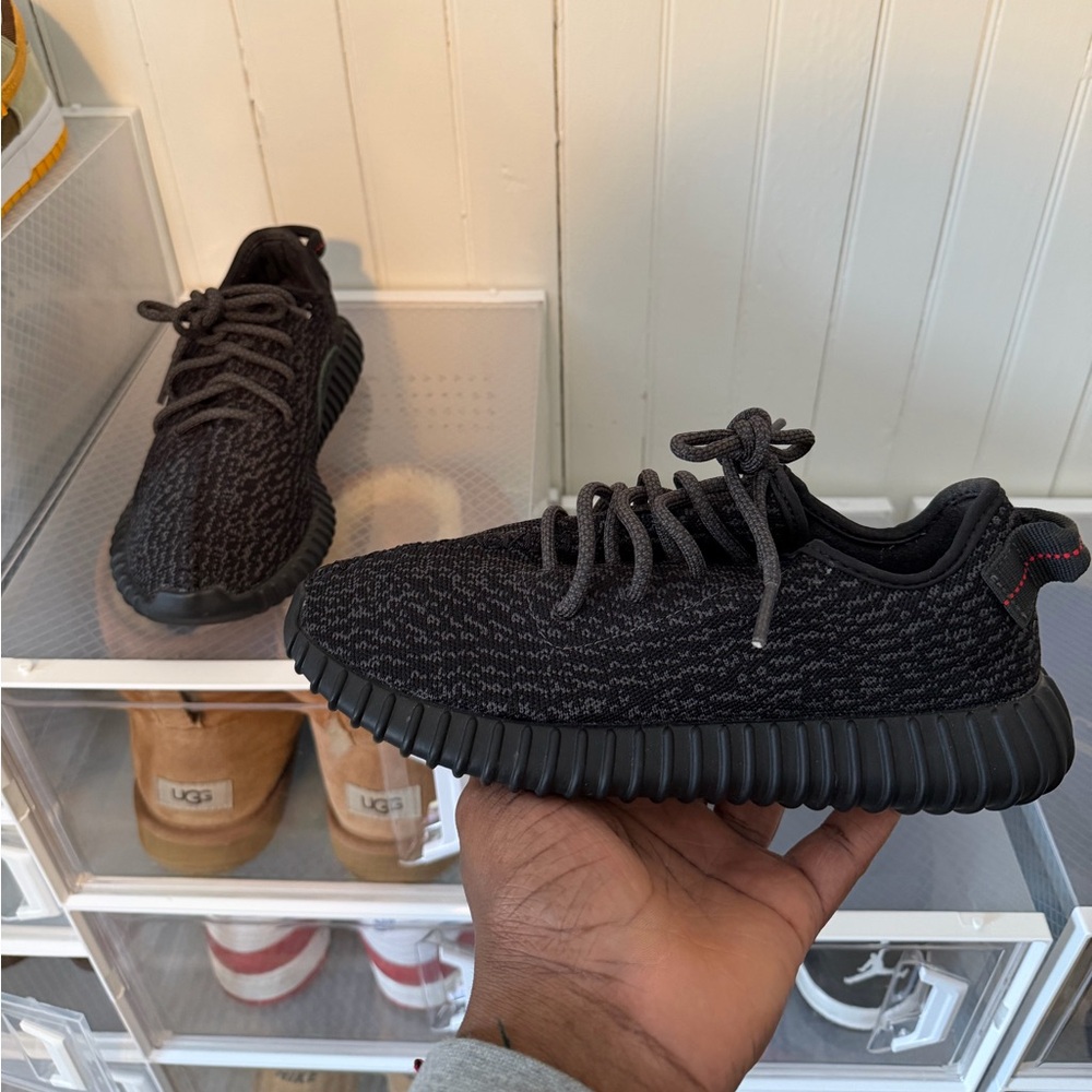 adidas Black Yeezy Boost Sneakers